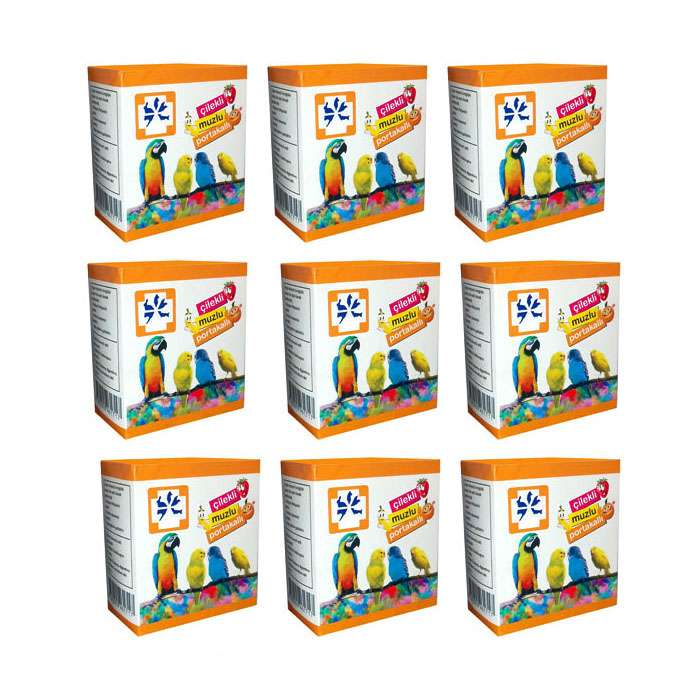 سنگ کلسیم پرندگان مدل SD مجموعه 9 عددی