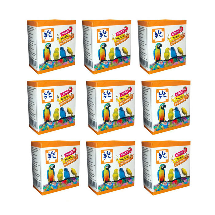 سنگ کلسیم پرندگان مدل SD مجموعه 9 عددی