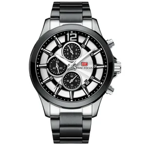 ساعت مچی عقربه‌ای مردانه مینی فوکوس مدل 0237BLC