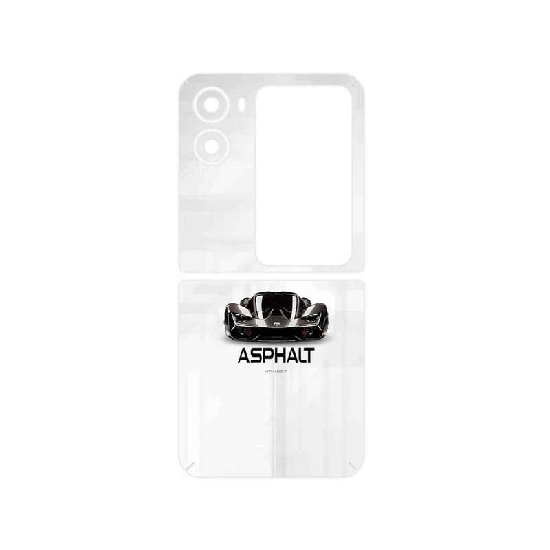 برچسب پوششی ماهوت مدل Asphalt Game Series مناسب برای گوشی موبایل اپو Find N2 Flip
