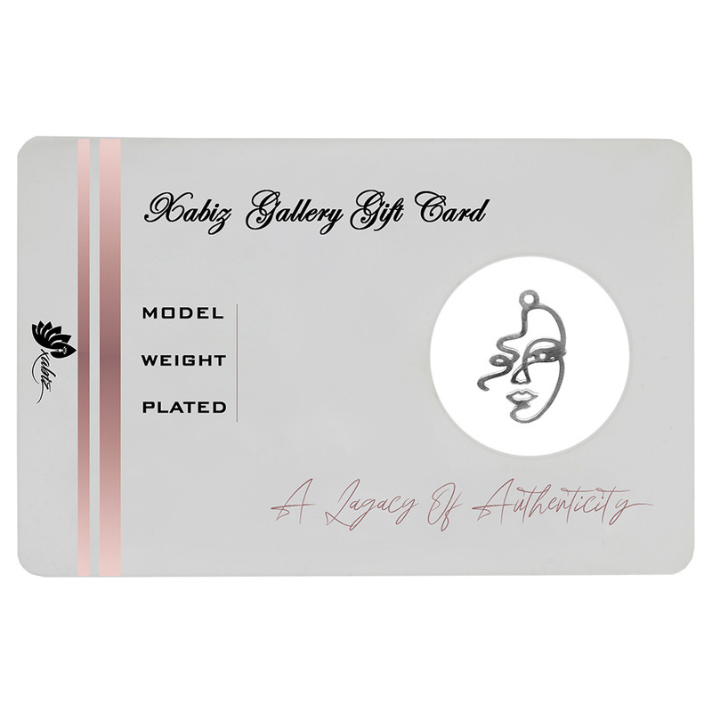 طلا گرمی 18 عیار ژابیز مدل لاین آرت صورت g20