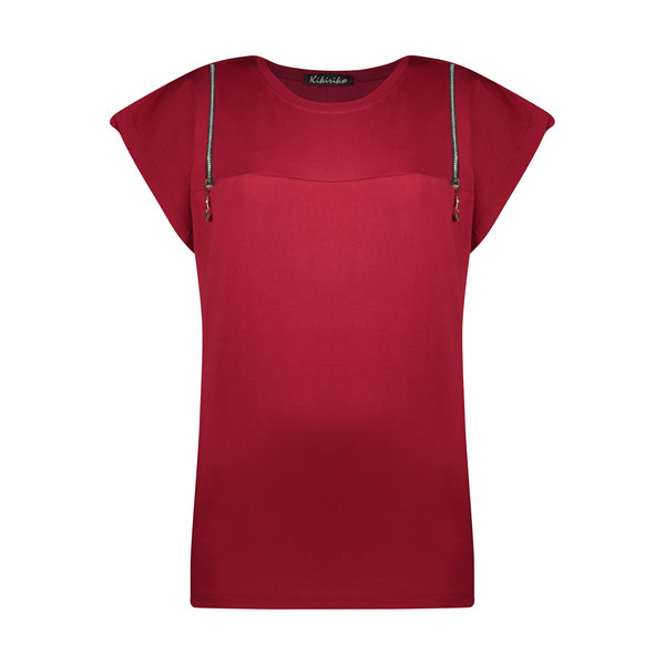 تی شرت آستین کوتاه زنانه کیکی رایکی مدل BB20263-091