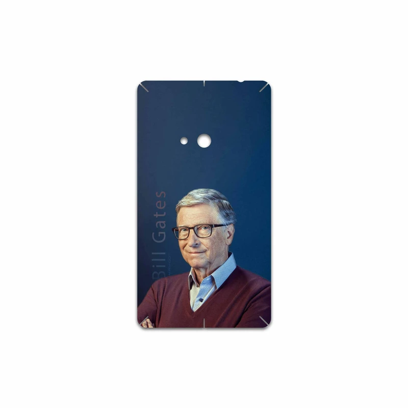 برچسب پوششی ماهوت مدل Bill Gates مناسب برای گوشی موبایل نوکیا Lumia 625