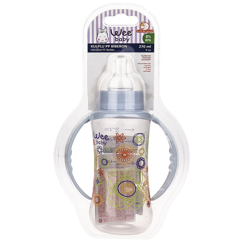 شیشه شیر وی مدل 745 ظرفیت 270 میلی لیتر