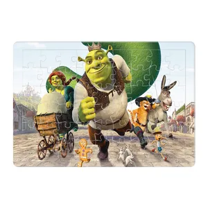 پازل 54 تکه هومرو مدل PL390 طرح انیمیشن شرک