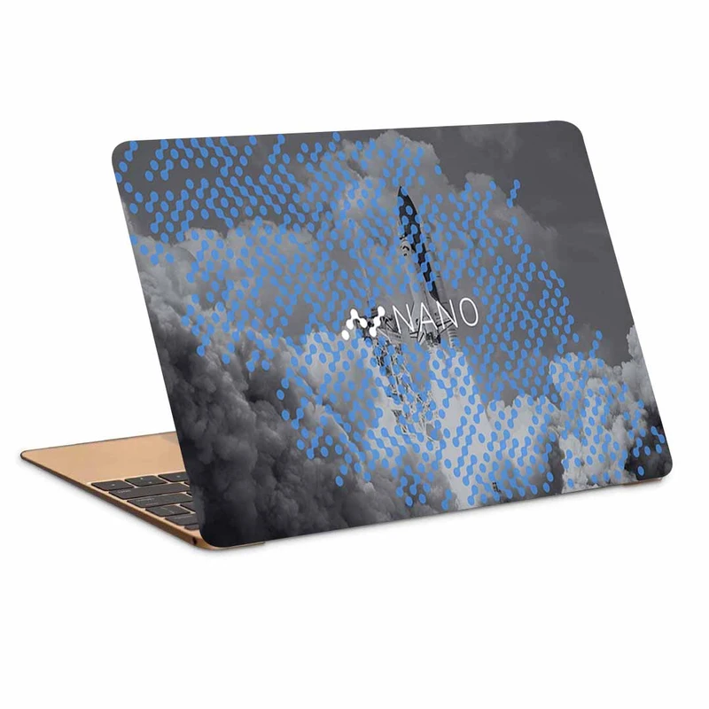 استیکر لپ تاپ طرح bitcoin کد p-1077 مناسب برای لپ تاپ 15.6 اینچی