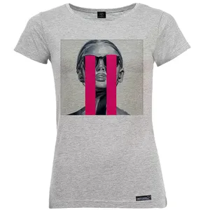 تی شرت آستین کوتاه زنانه 27 مدل Pink Glasses کد MH1215