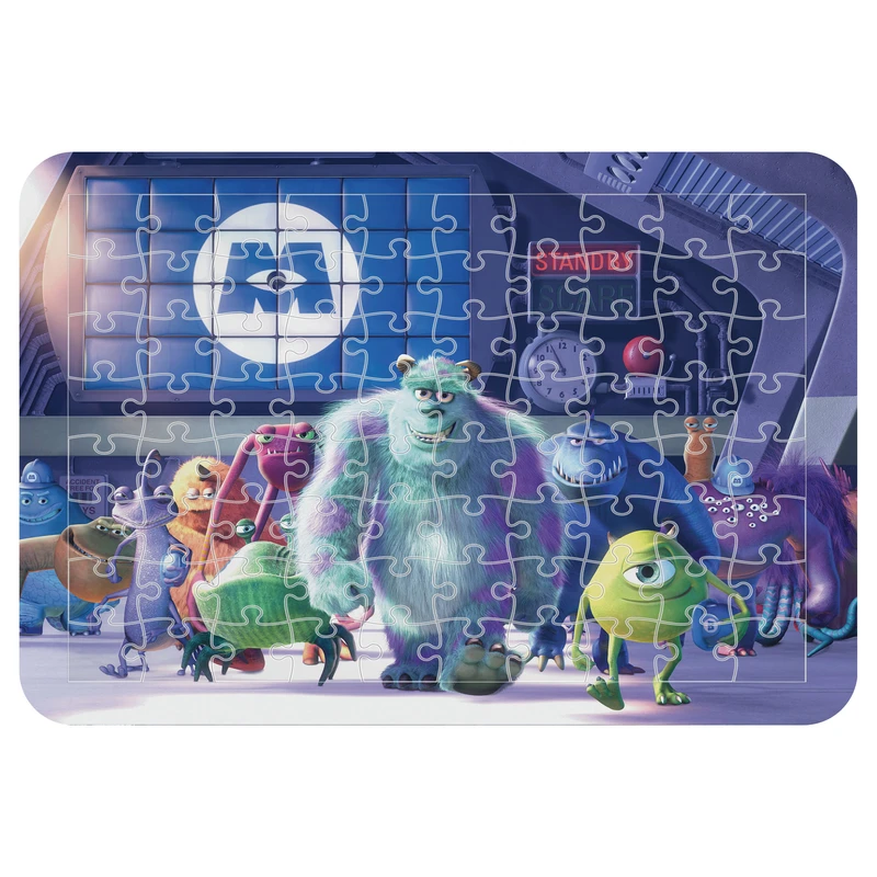 پازل 54 تکه مدل CHB1189 طرح انیمیشن کارخانه هیولا ها