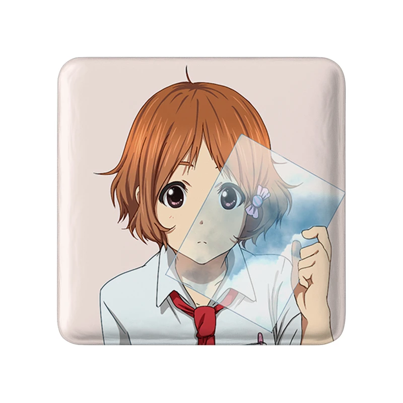 مگنت خندالو طرح کانا انیمه داگاشی کاشی Dagashi Kashi  مدل مربعی کد 22542