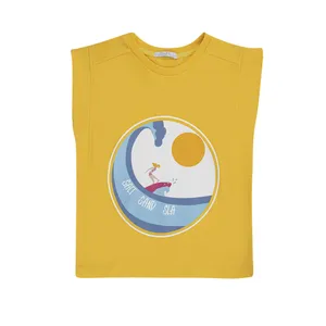 تاپ دخترانه فیورلا مدل دختر موج سوار کد 45030