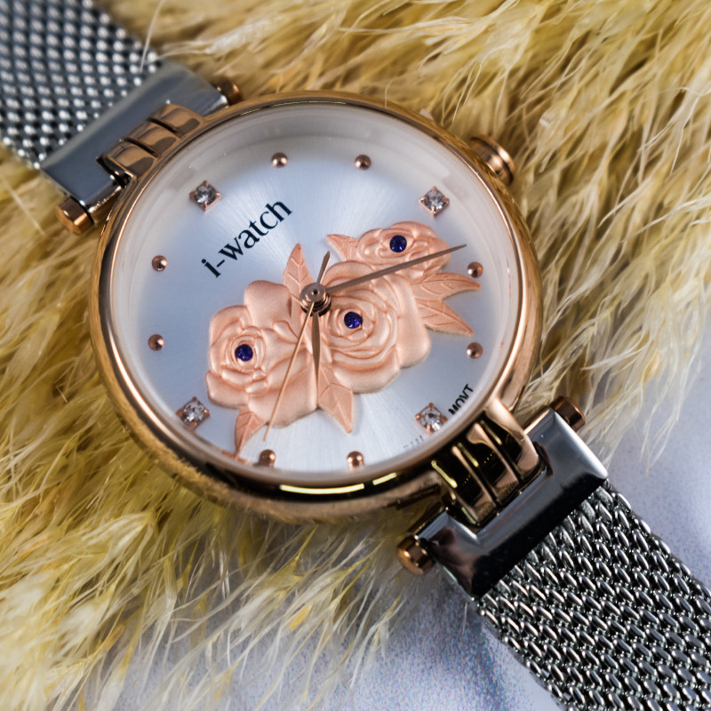 ساعت مچی عقربه‌ای کوارتز زنانه آی واتچ مدل 190245L