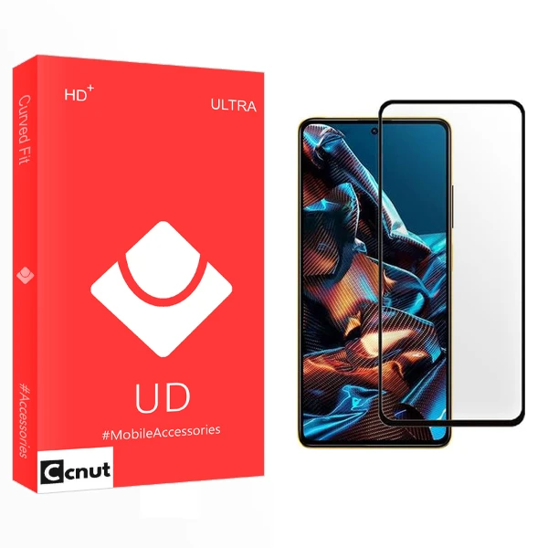 محافظ صفحه نمایش شیشه ای کوکونات مدل UD مناسب برای گوشی موبایل شیائومی Poco X5 Pro 5G