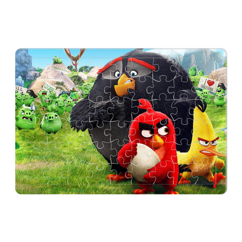 پازل 54 تکه طرح پرندگان خشمگین مدل P135