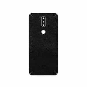 MAHOOT Black-Leather Cover Sticker for Nokia 2.4