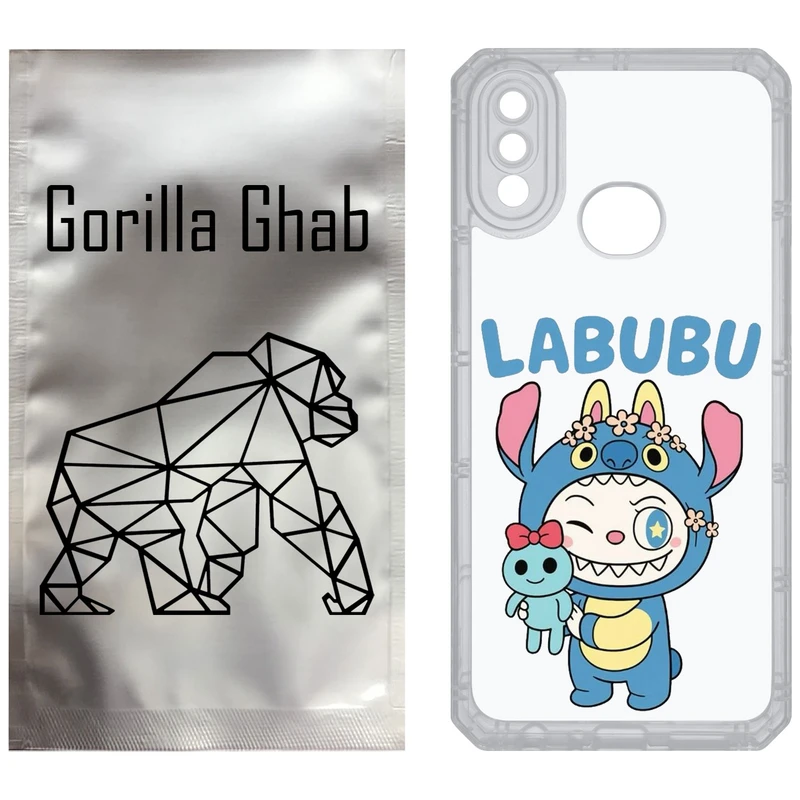 کاور گوریلا قاب مدل CLG کد 112 طرح لبوبو Labubu مناسب برای گوشی موبایل سامسونگ Galaxy A10S / M10S