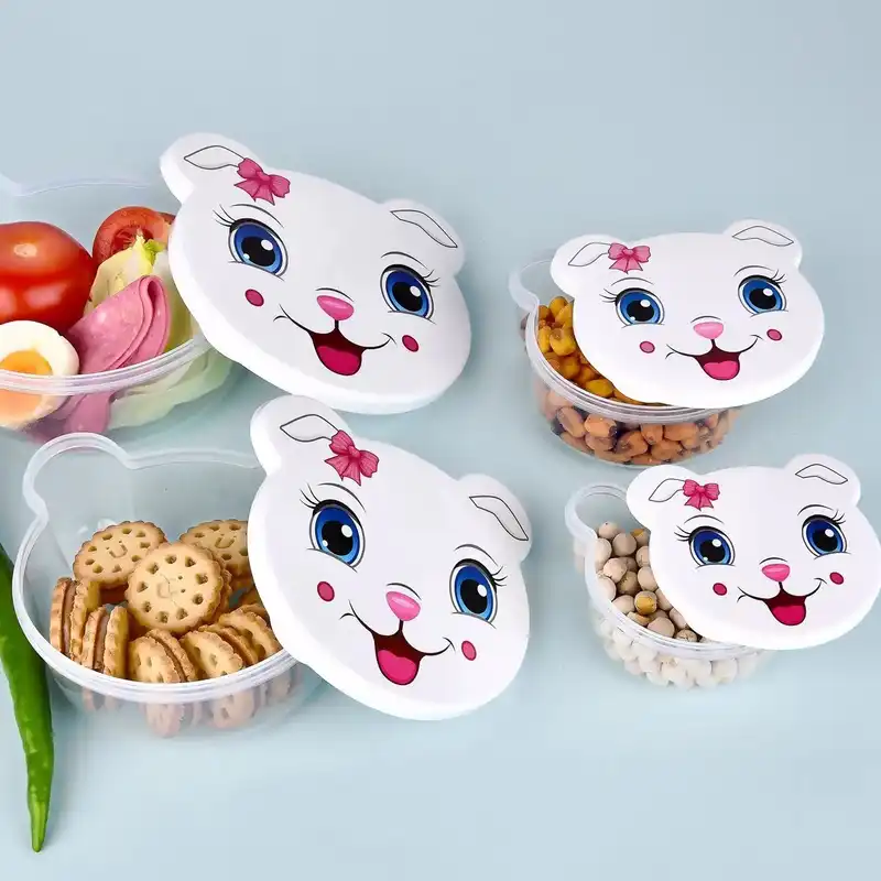 ظرف نگهدارنده غذای کودک هوبی لایف کد 2098 مجموعه 4 عددی