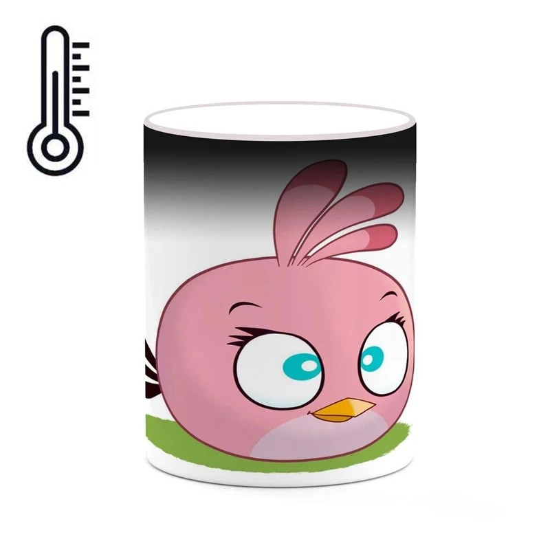 ماگ حرارتی کاکتی مدل بازی پرندگان خشمگین Angry Birds کد mgh27490