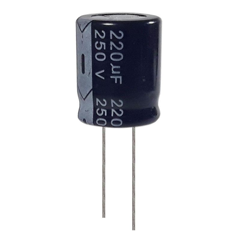 خازن الکترولیت 220 میکروفاراد مدل 250V کد311