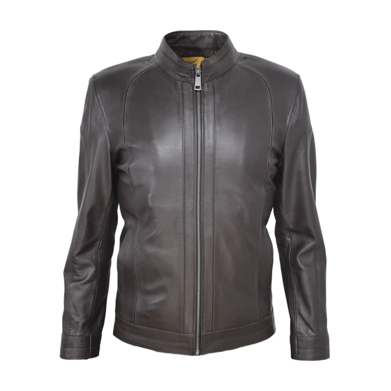 عکس شماره 52 : کت چرم مردانه چرمیران مدل شانون