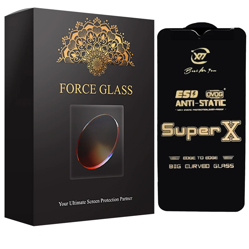 محافظ صفحه نمایش فورس گلس مدل OgSuperXGlas مناسب برای گوشی موبایل شیائومی Redmi Note 8 Pro
