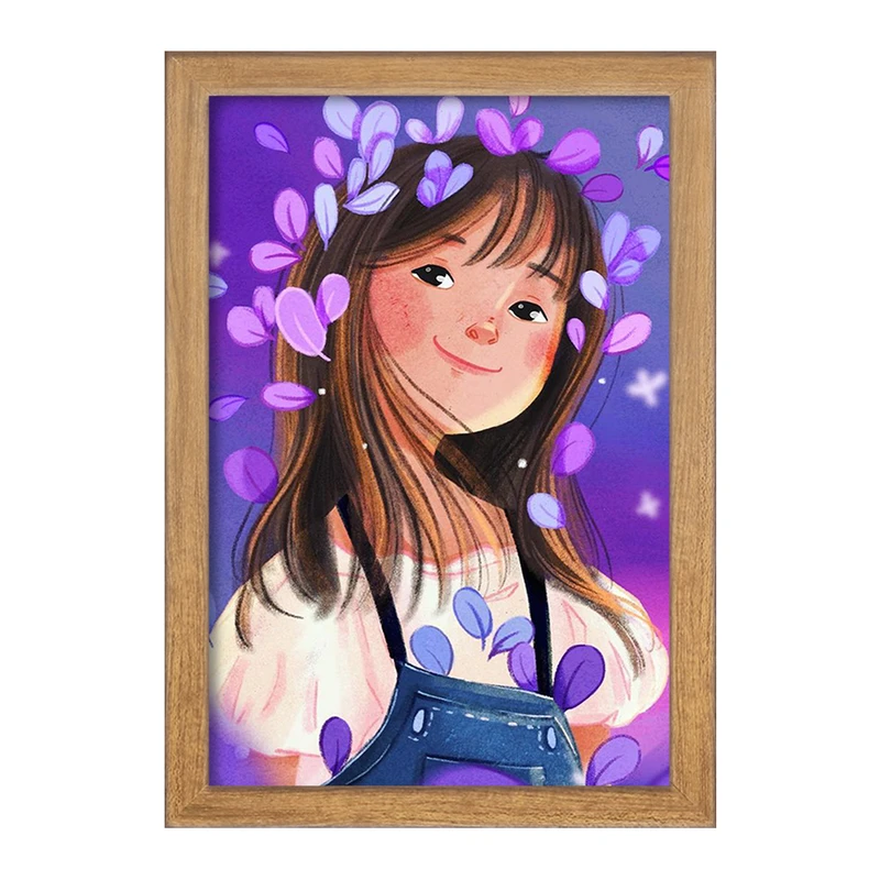 تابلو خندالو مدل دخترانه فانتزی کد 25715