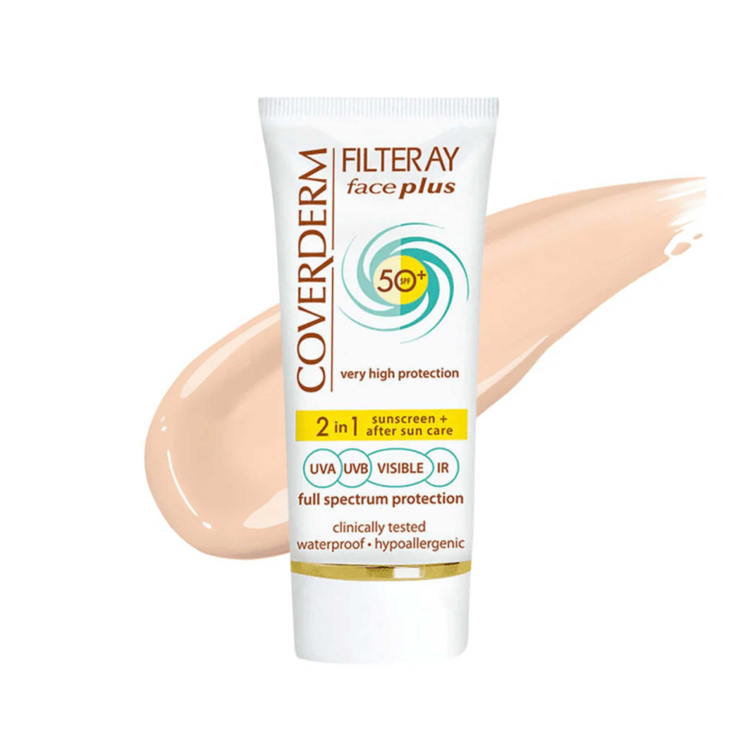 کرم ضد آفتاب رنگی کاوردرم SPF 50 مدل 01 مناسب برای پوست های معمولی حجم 50 میلی لیتر کرم ضد آفتاب رنگی کاوردرم SPF 50 مدل 01 مناسب برای پوست های معمولی حجم 50 میلی لیتر