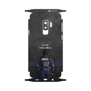 MAHOOT Police Officer-FullSkin Cover Sticker for Samsung Galaxy S9 Plus