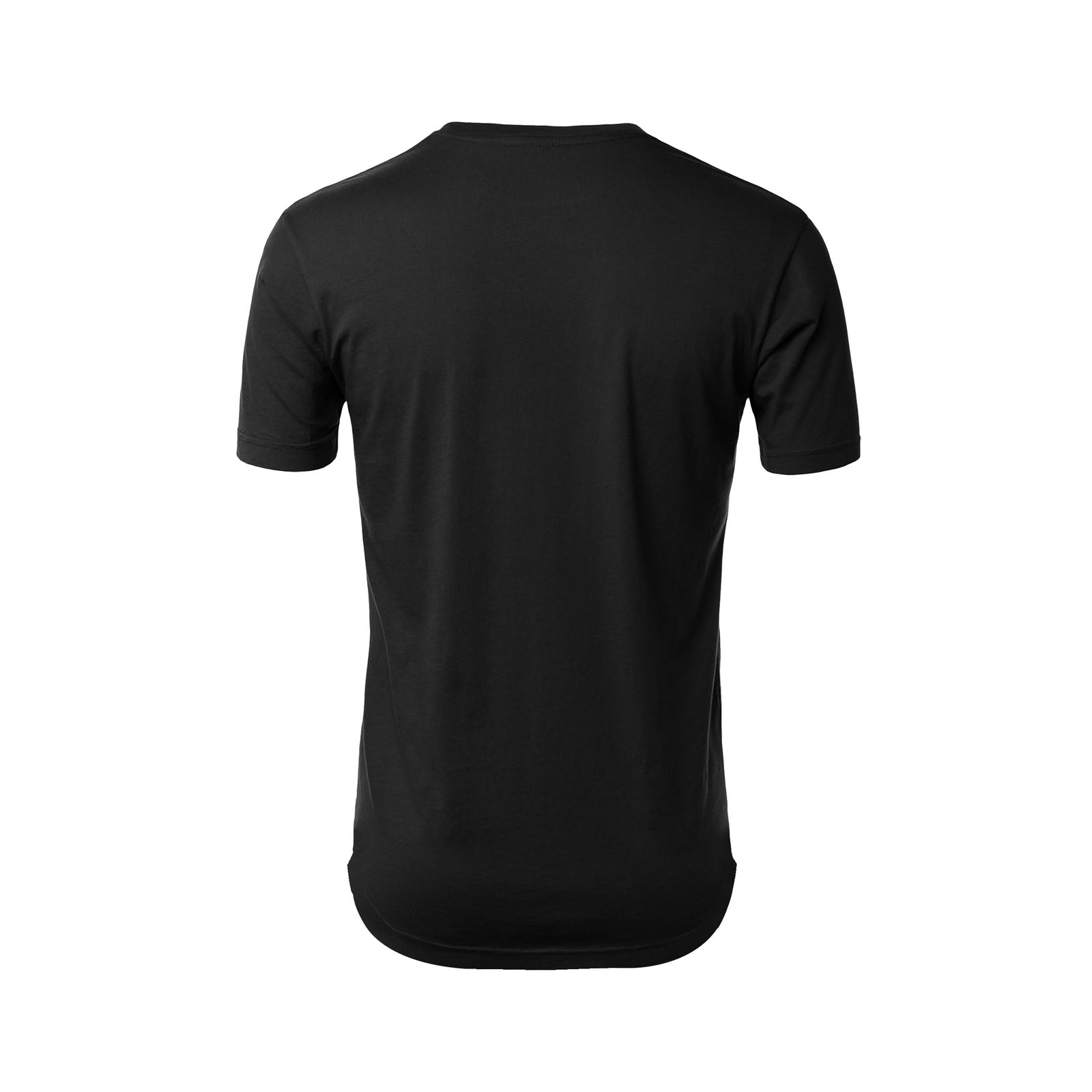 تی شرت لانگ مردانه فانتازیو مدل مشکی کد 211 -  - 4