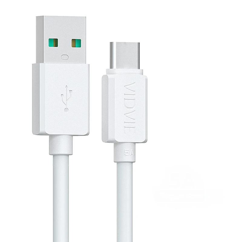 کابل شارژر USB به USB -C ویدوی مدل CB458 طول 1 متر