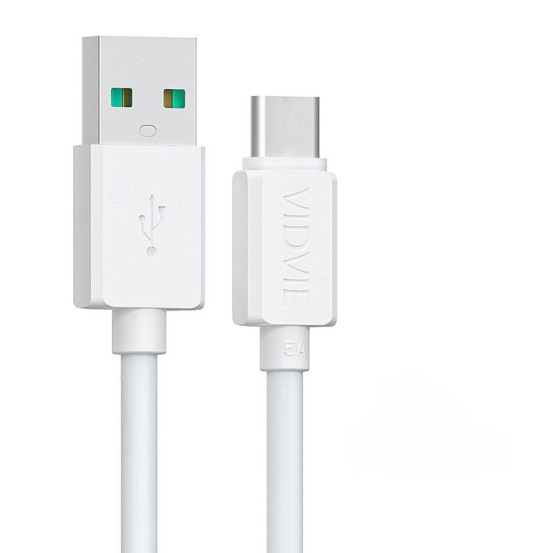 کابل شارژر USB به USB-C ویدوی مدل CB458 طول 1 متر بسته 20 عددی