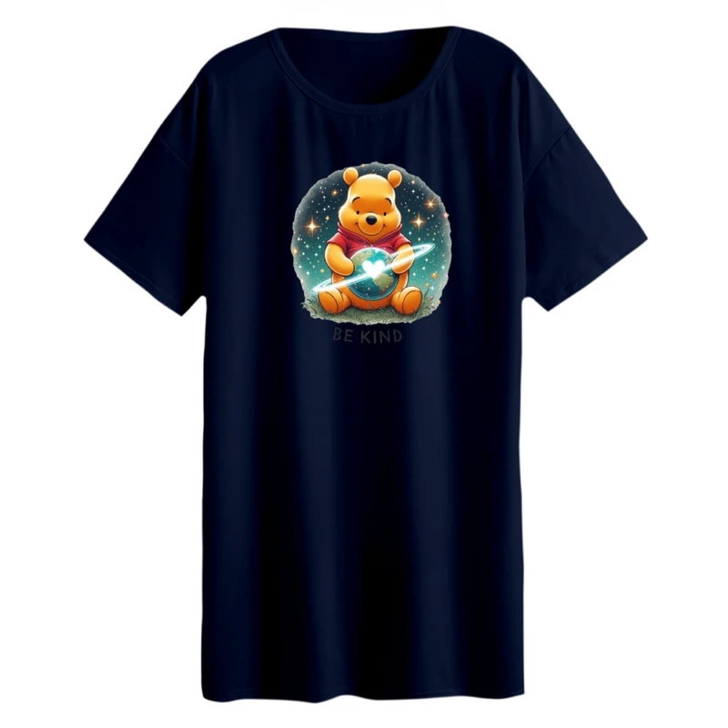 تی شرت لانگ زنانه مدل پو کد ۲۳