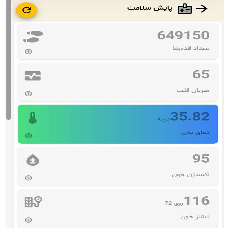مچ بند هوشمند مراقبت سالمندان لایف لاین مدل MY10
