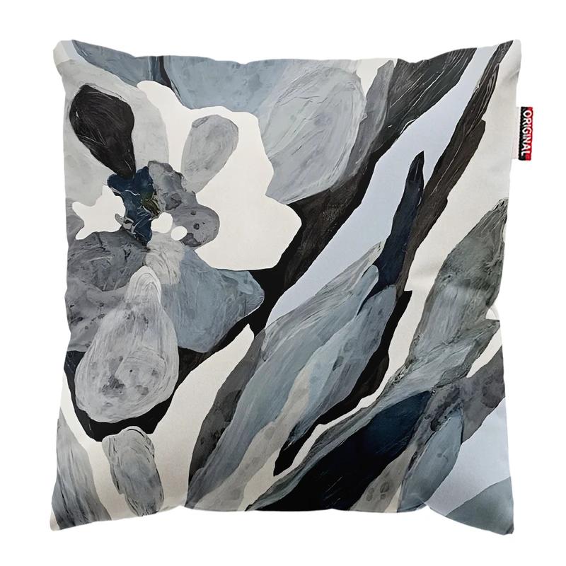 کوسن پاد آفرین مدل گل و برگ کد PK403169 سایز 40*40 سانتی متر