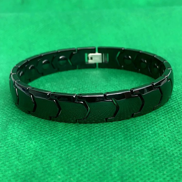 دستبند مردانه مغناطیسی مدل tungsten کد s24 دستبند مردانه مغناطیسی مدل tungsten کد s24