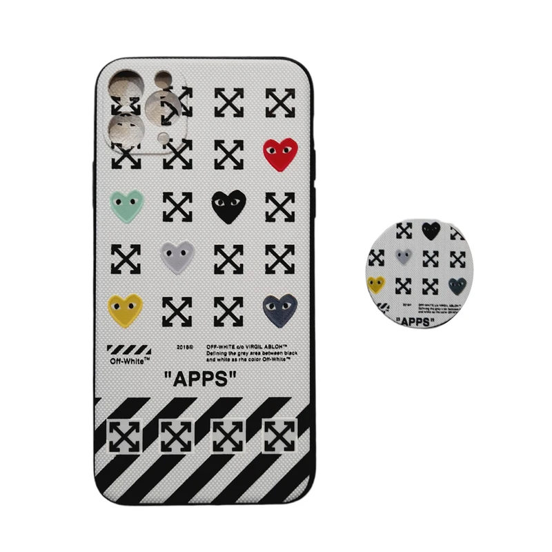 کاور کد Ip11pm مناسب برای گوشی موبایل اپل iPhone11 Pro Max به همراه پاپ سوکت