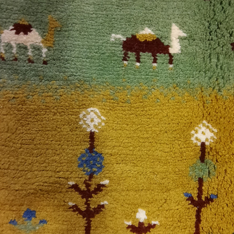 گبه دستبافت سه متری کد NKP.G.C.1/18