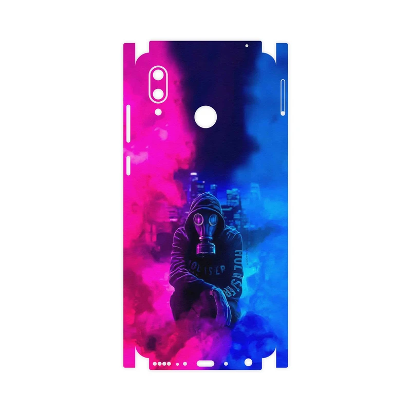 برچسب پوششی ماهوت مدل Smoke Rainbow Digital Art 2-FullSkin مناسب برای گوشی موبایل آنر Play