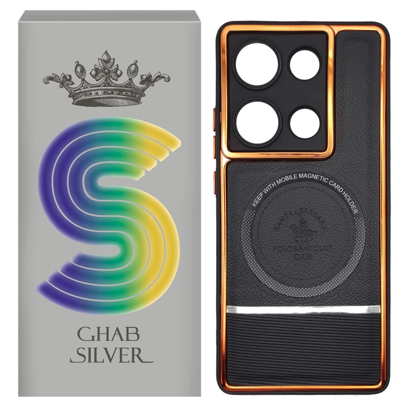 کاور قاب سیلور مدل مگنتی مناسب برای گوشی موبایل شیائومی Redmi Note 13 Pro 4G / Poco M6 Pro 4G