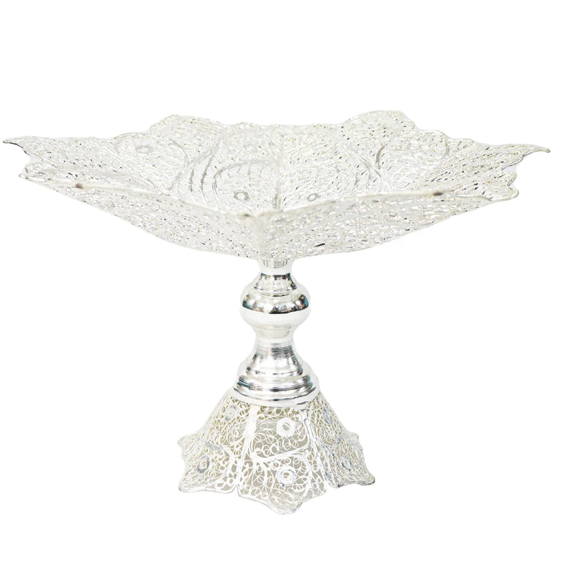 شیرینی خوری ملیله کاری مدل هشت پر کد 11p11w261