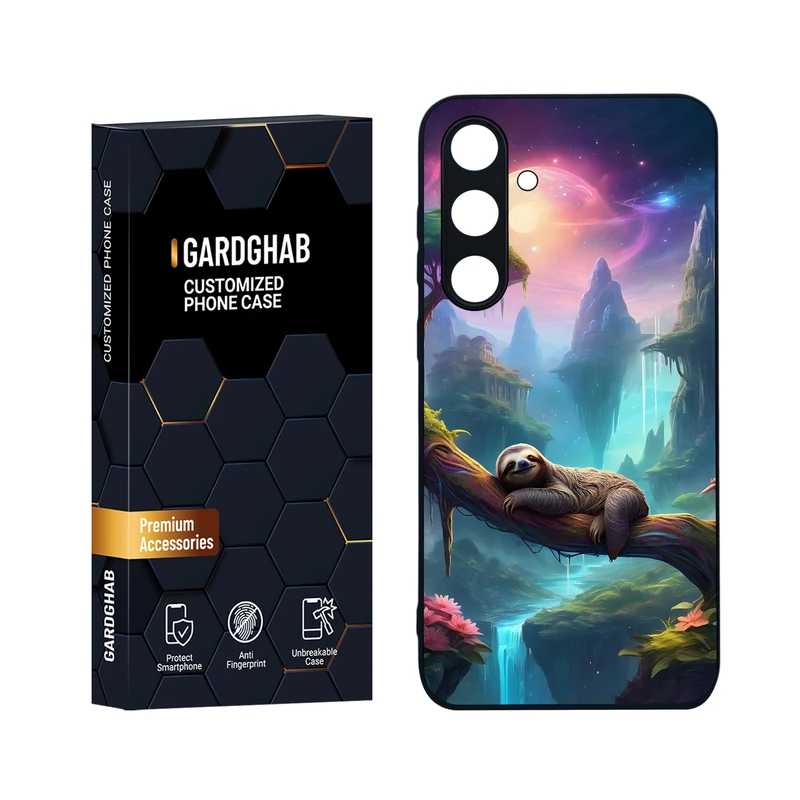 کاور گارد قاب مدل هنری مناسب برای گوشی موبایل سامسونگ Galaxy S24 FE