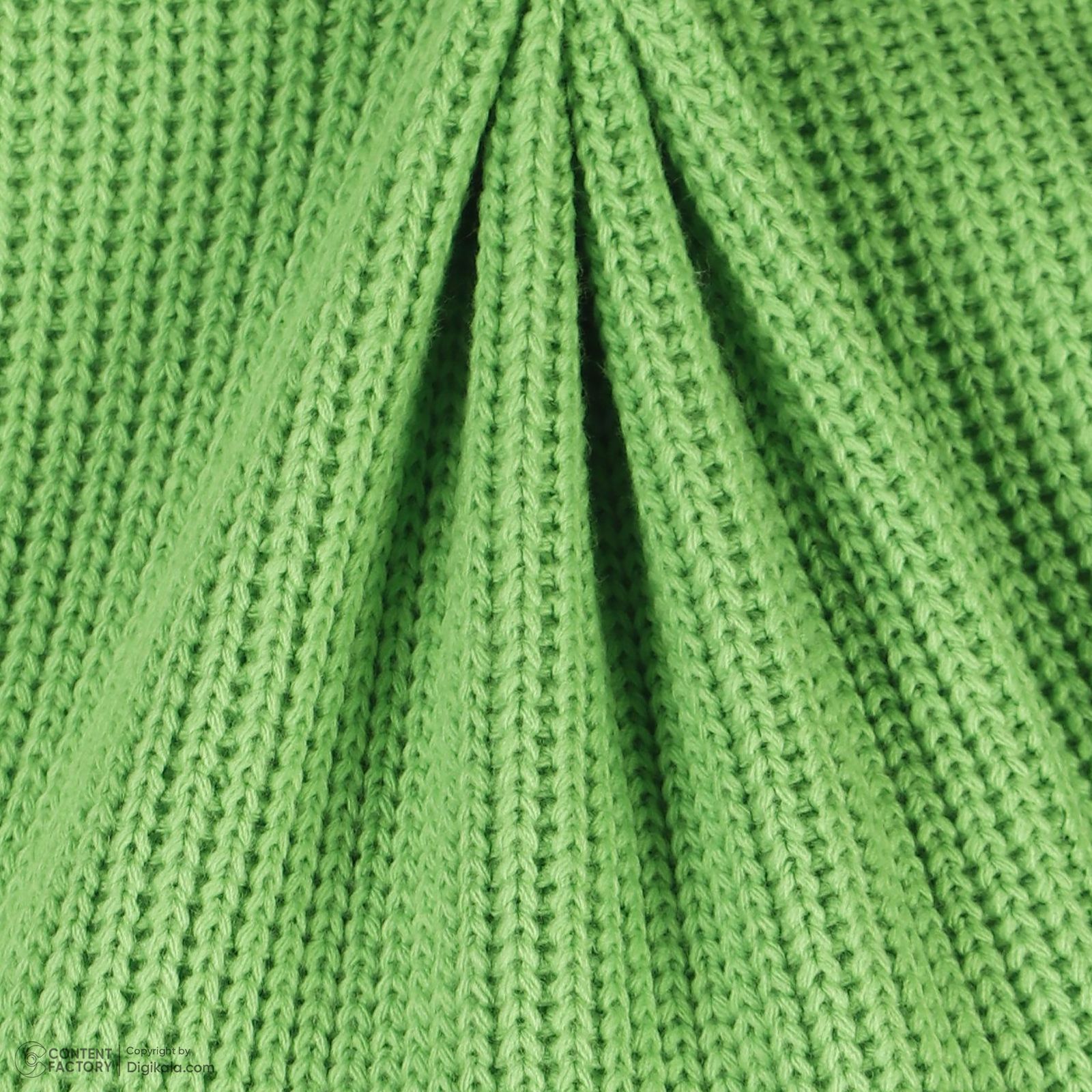 تونیک بافت زنانه نیزل مدل 9563-094 رنگ سبز -  - 2