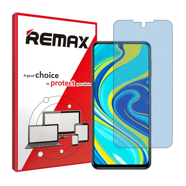 محافظ صفحه نمایش مات آنتی بلو ریمکس مدل HyMBLU مناسب برای گوشی موبایل شیائومی Redmi Note 9S