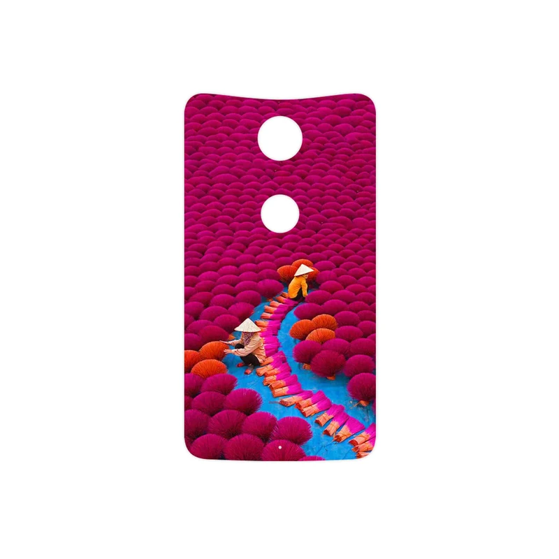 برچسب پوششی ماهوت مدل Vietnam Incense Wood Farms مناسب برای گوشی موبایل گوگل Nexus 6