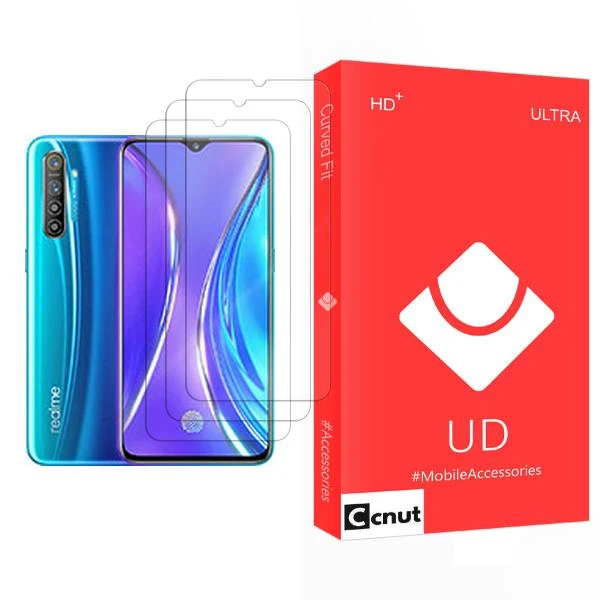 محافظ صفحه نمایش کوکونات مدل UD Ultra MIX003 مناسب برای گوشی موبایل ریلمی XT 730G بسته سه عددی
