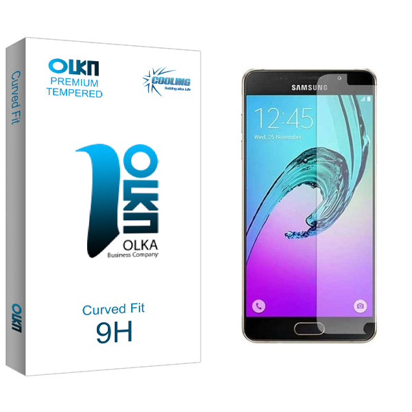 محافظ صفحه نمایش شیشه ای کولینگ مدل Olka glass مناسب برای گوشی موبایل سامسونگ A5 2016