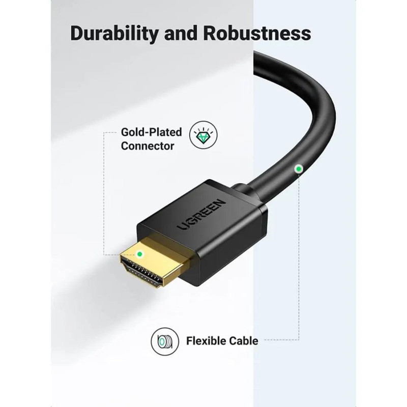 کابل تبدیل HDMI به DVI یوگرین مدل HD106-10137 طول 5 متر