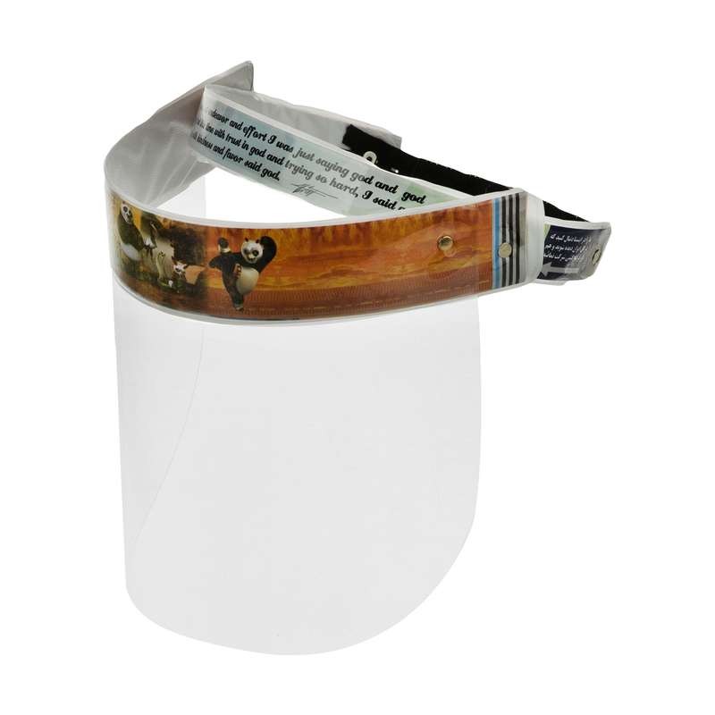 شیلد محافظ صورت کودک مدل پاندا شیلد محافظ صورت کودک مدل پاندا