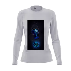 تی شرت آستین بلند زنانه مدل ماسک