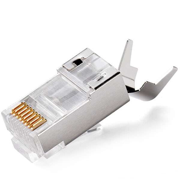 کانکتور CAT7 مدل AG-C7-01 بسته 100 عددی کانکتور CAT7 مدل AG-C7-01 بسته 100 عددی