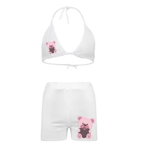 ست شورت و سوتین زنانه مدل 35